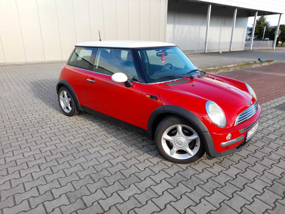 Śliczny Mini Cooper*2003 r*1,6 Benz*150 Tyś Prz*1 Właś*Moż-Zamiany.