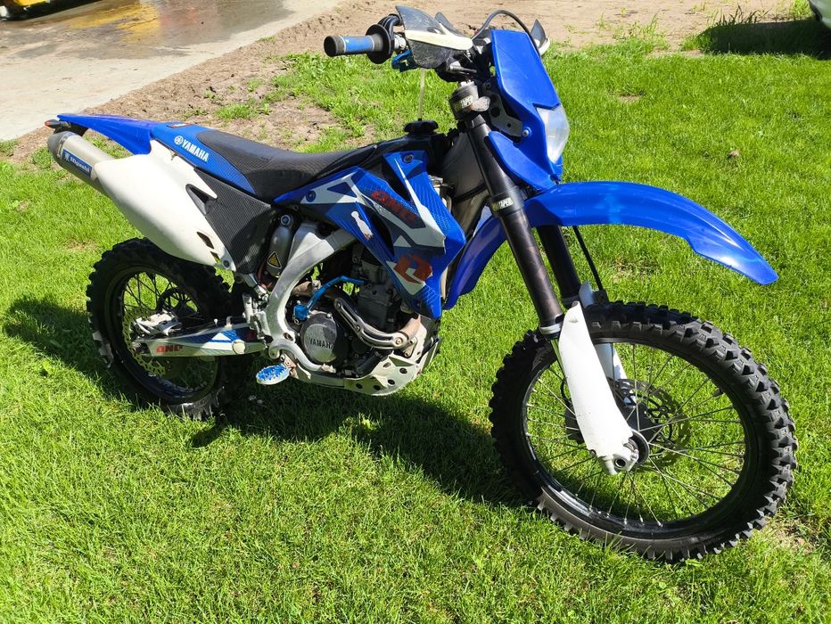 Yamaha wr 250f dużo dodatków
