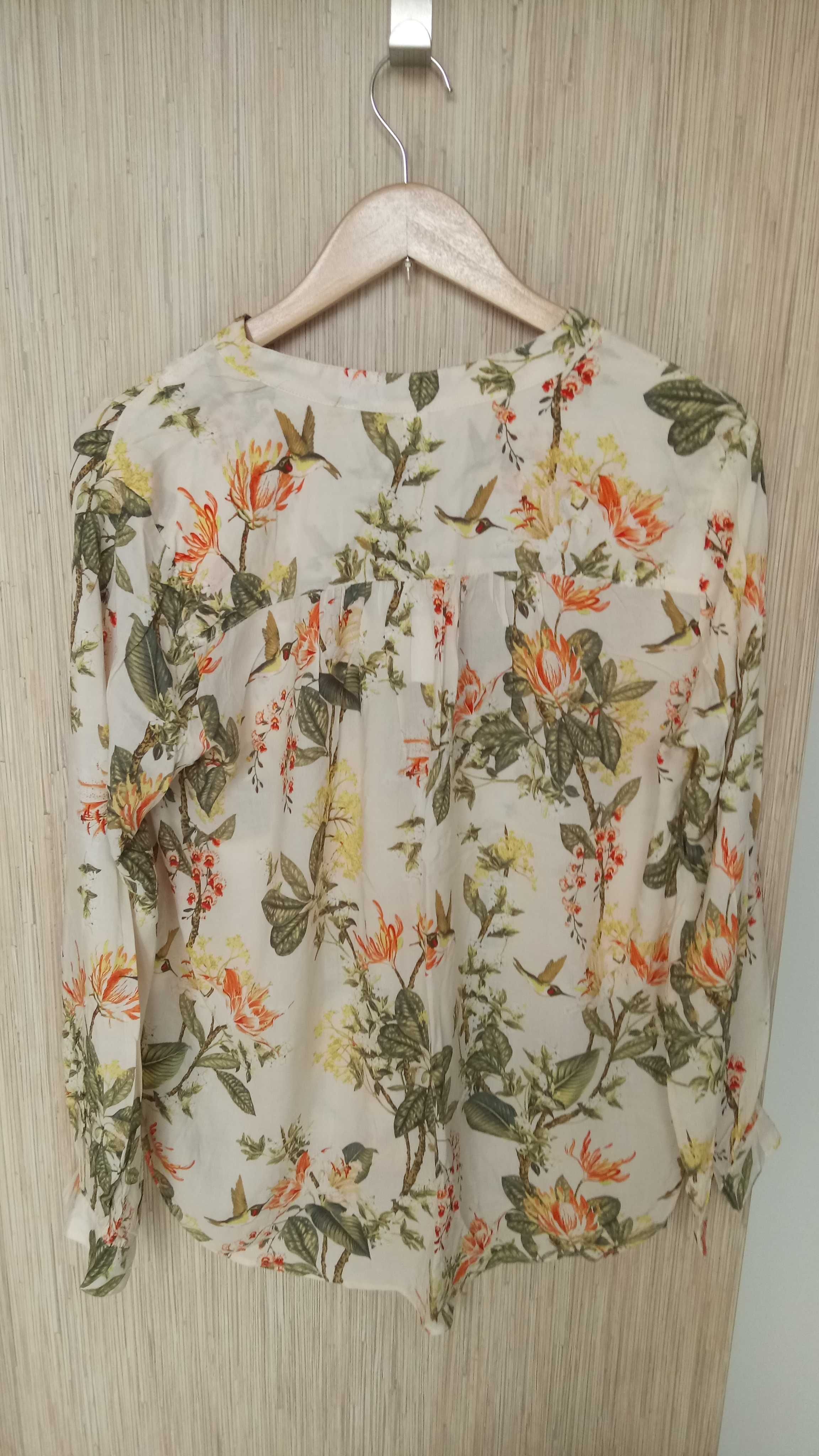 Nowa koszula (H&M) w kwiaty, w rozmiarze XL