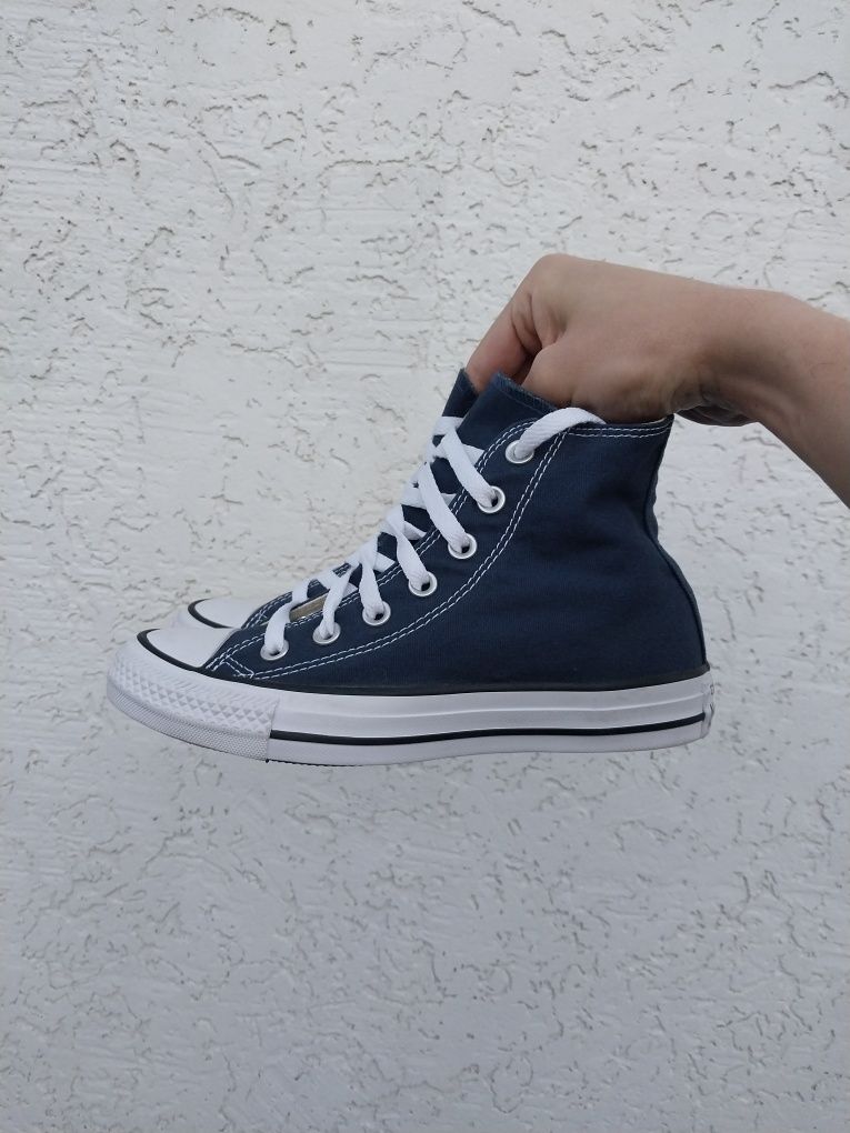 Оригінал • Високі кеди Converse Chuck Taylor All Star Hi navy blue