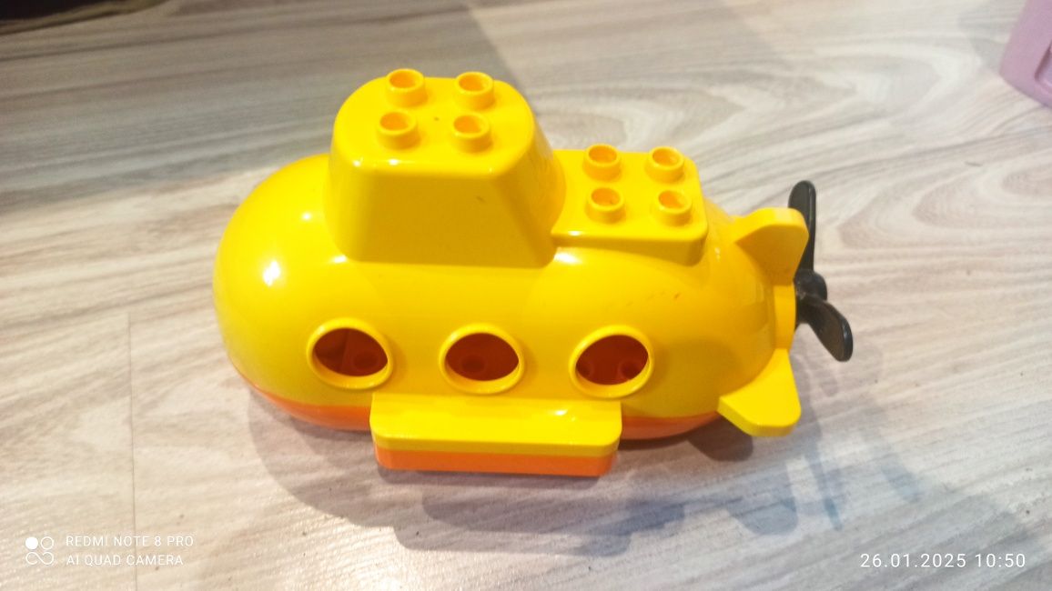 lego duplo łódź podwodna