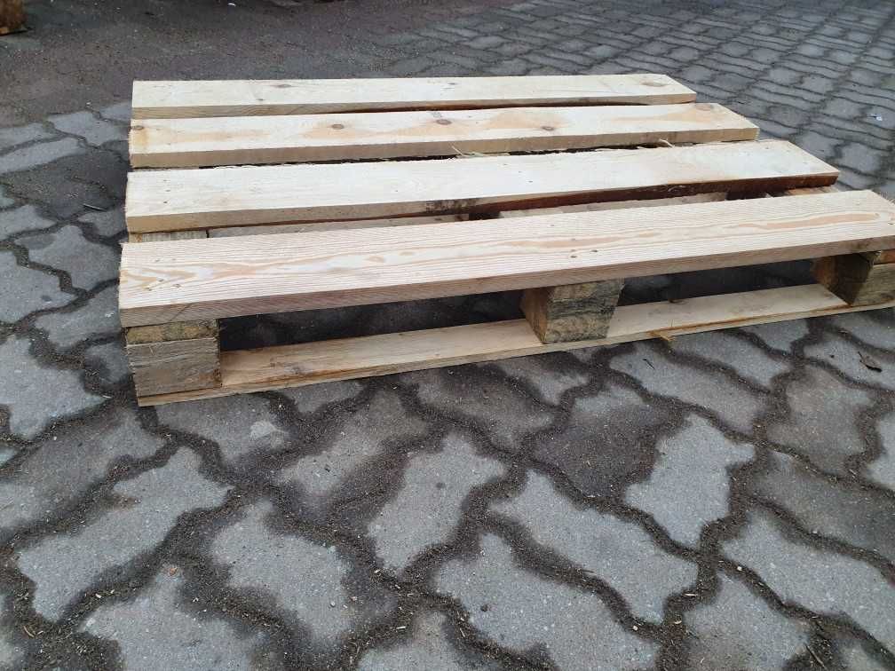 Palety 120x80, gruba deska, udżwig 1500 kg.