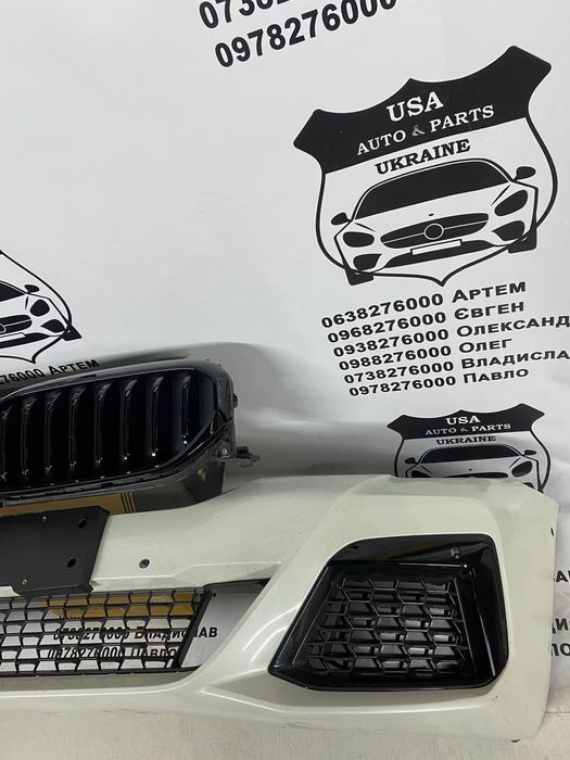 BMW 5-Series G30 (G38) Бампер передній у зборі M-Pack(Б/В оригінал) 20