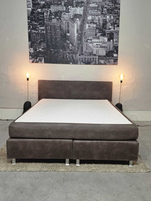 Łóżko sypialniane loftowe 160x200 | Transport GRATIS