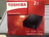 Disco externo Toshiba 2 Tb - NOVO