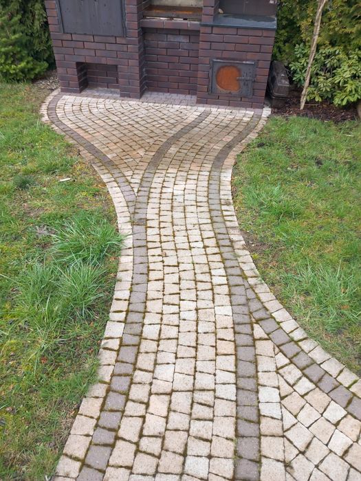 Czyszczenie polbruk elewacja