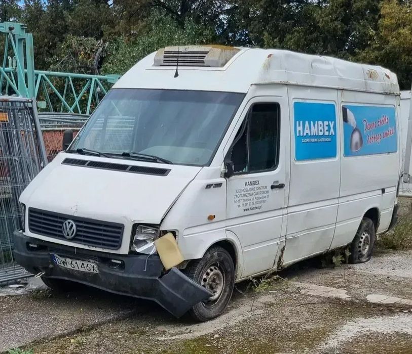 Volkswagen 2 x LT 35  VW LT35 2,5 TDI Chłodnia dwukomorowa plus drugi LT35 na części