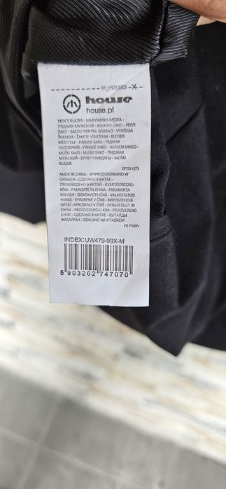 Męska marynarka rozm M