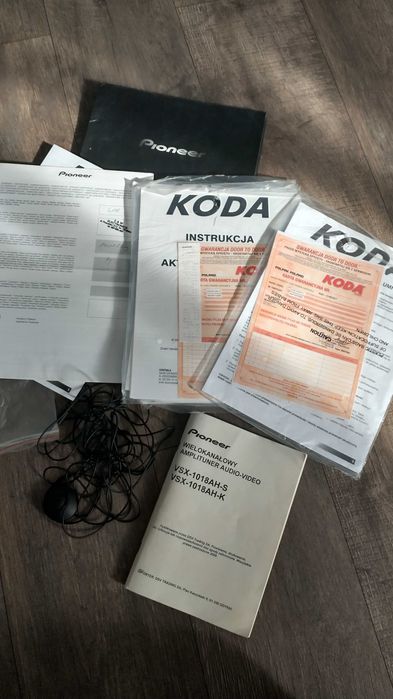 Amplituner Pioneer VSX-1018AH + Głośniki