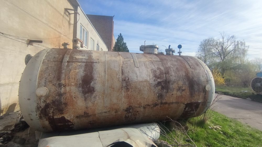 Ёмкость биметаллическая,нержавейка,ресивер,воздухосборник 25м.куб.