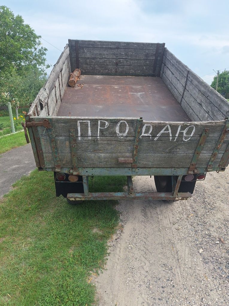 Причіп саморобний самоскид