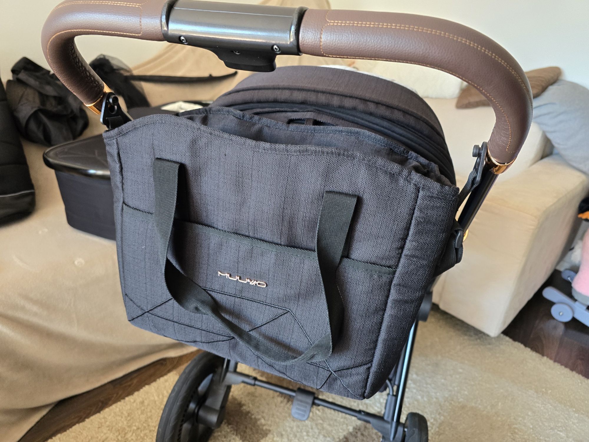 Wózek 2 w 1 Muuvo Quick SE komplet