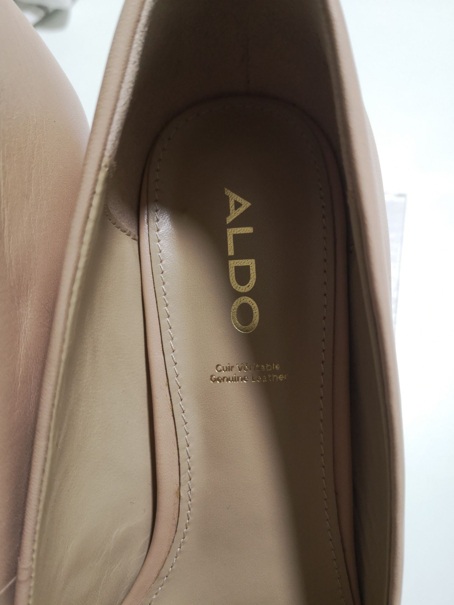 Sapatos nude rosa Aldo