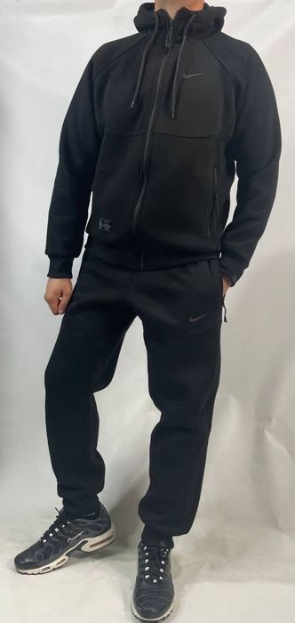 Мужской спортивный костюм Nike зимний на флисе