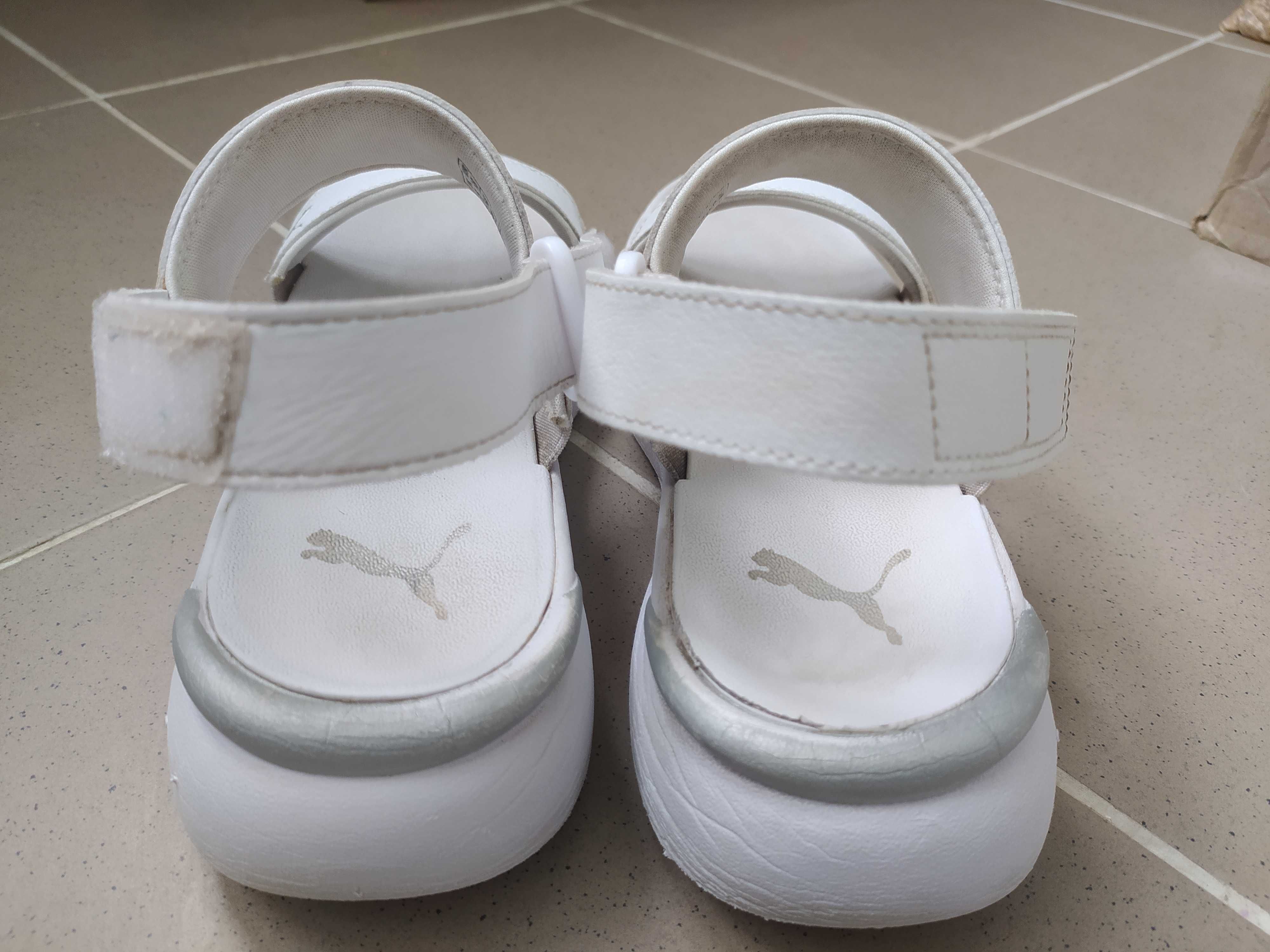 Босоніжки спортивні puma (оригінал), шкіра / текстиль, 37 р / 24см