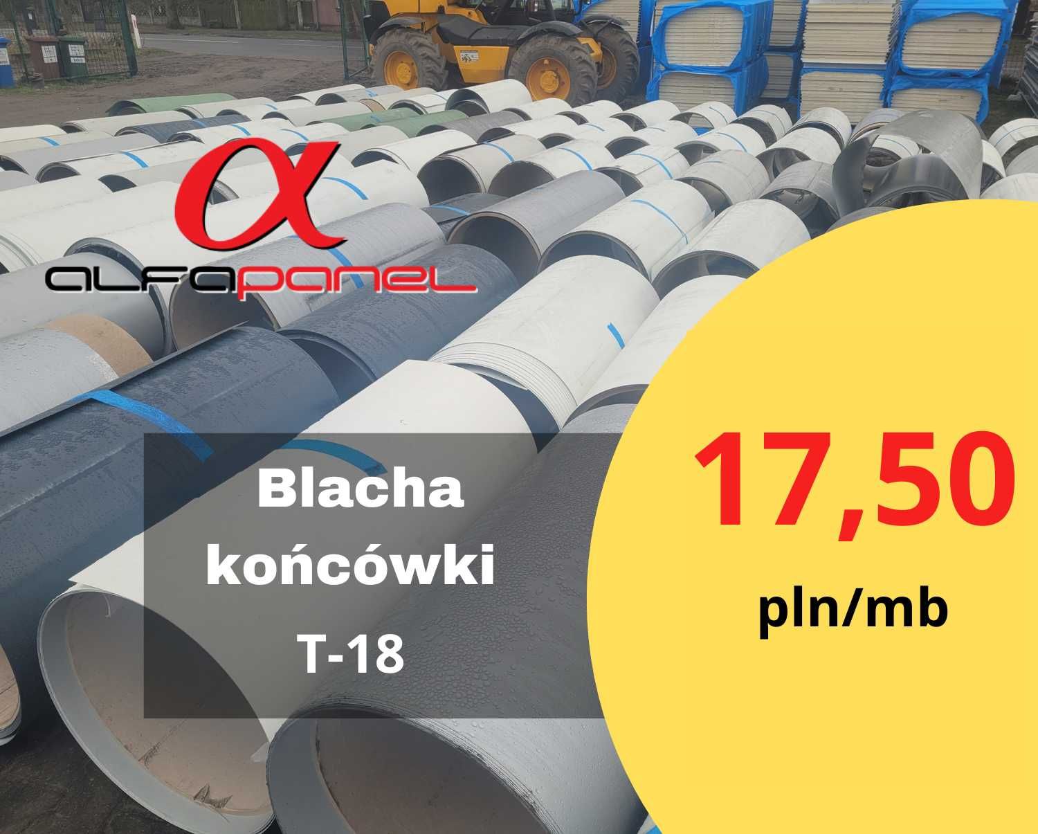 Blacha trapezowa T18, 2 gatunek, blachy TANIO od ręki Bojanowo