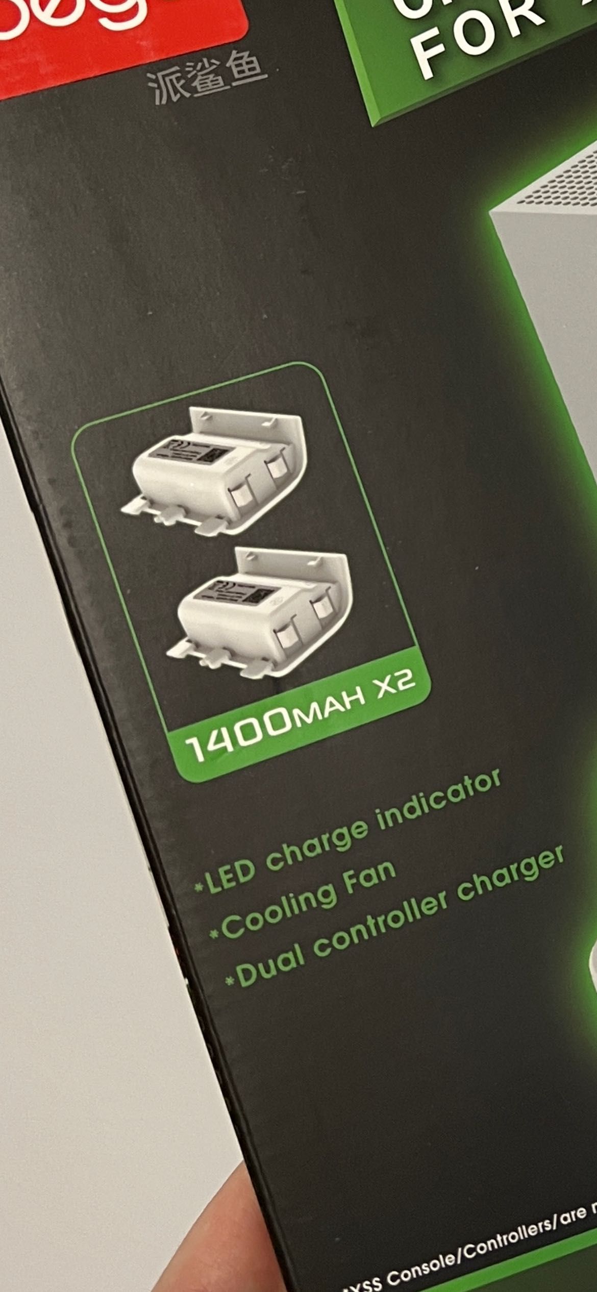 Зарядний пристрій/Підставка акумулятор Xbox Series S. Батарея 1400 mah