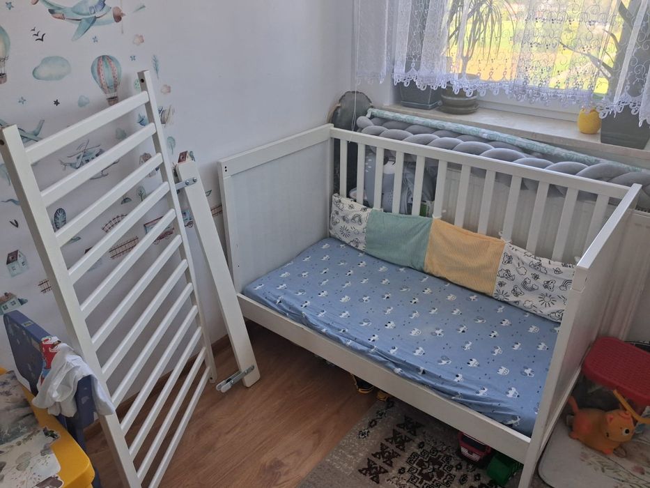 Łóżeczko 60x120 z materacem