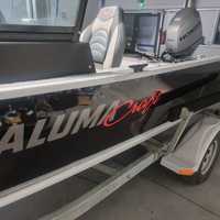 łódka wędkarska aluminiowa alumacraft