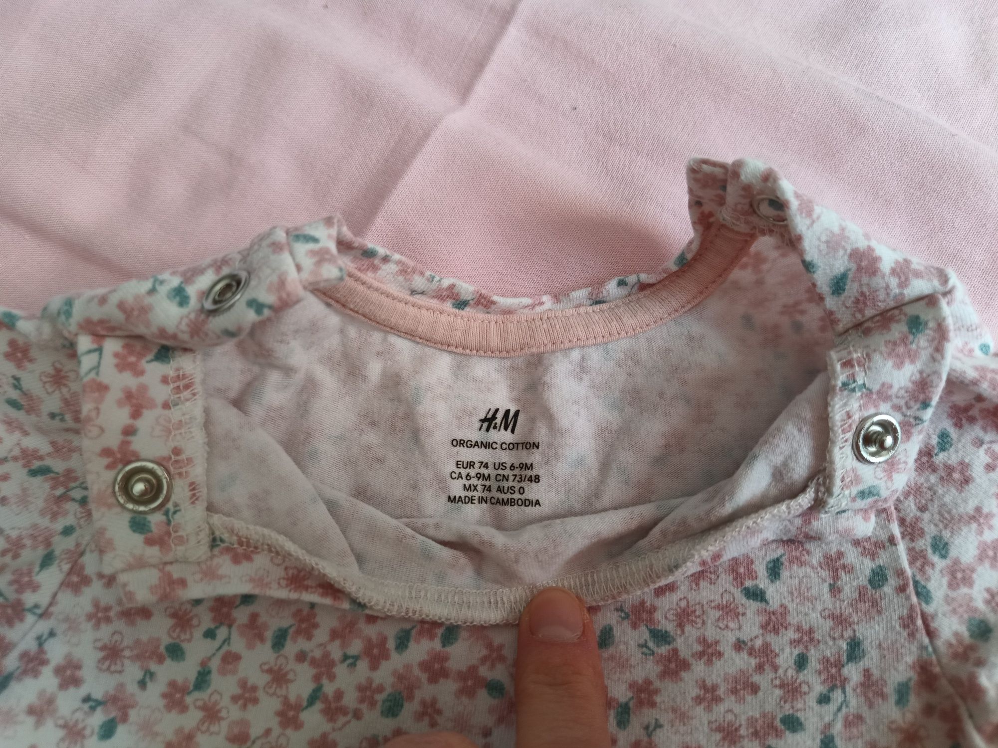 Zestaw sukienek 5szt. w r.74, m.in. H&M
