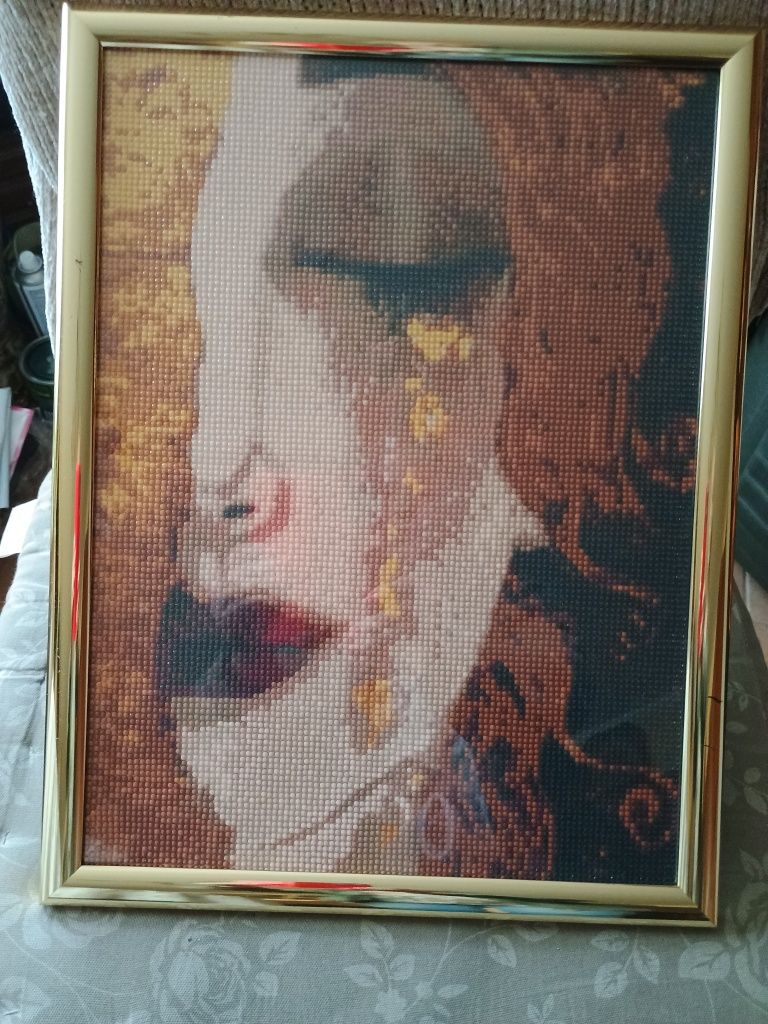 Mozaika diamentowa G. Klimt - 3 obrazy