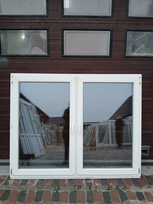 Okna pcv plastikowe 178x140/143 okno białe Niemieckie DOWÓZ CAŁY KRAJ