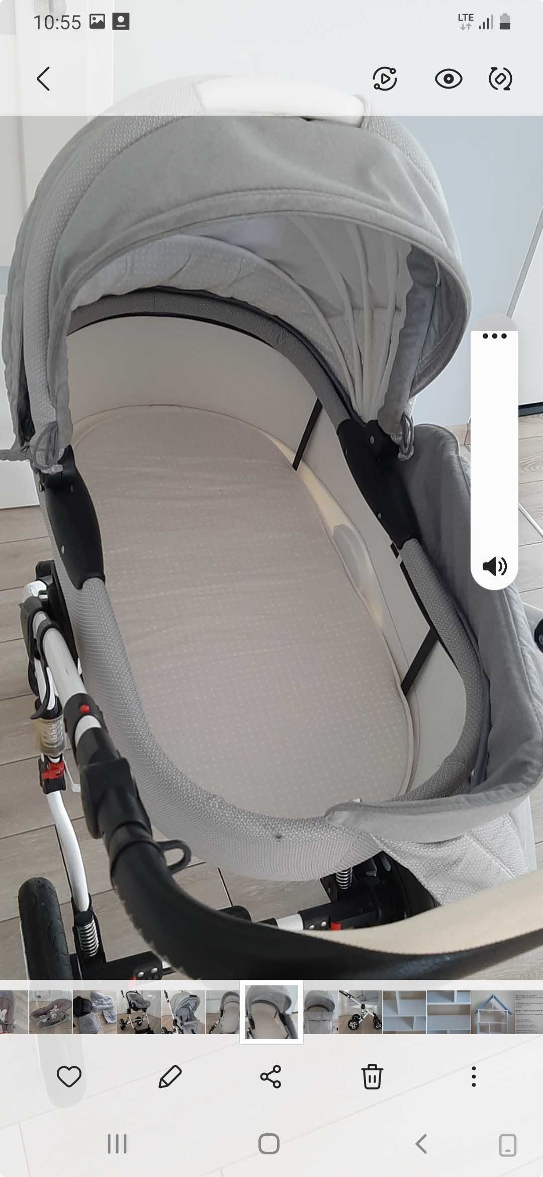 Wózek dzieciecy 3w1 Adamex Barletta