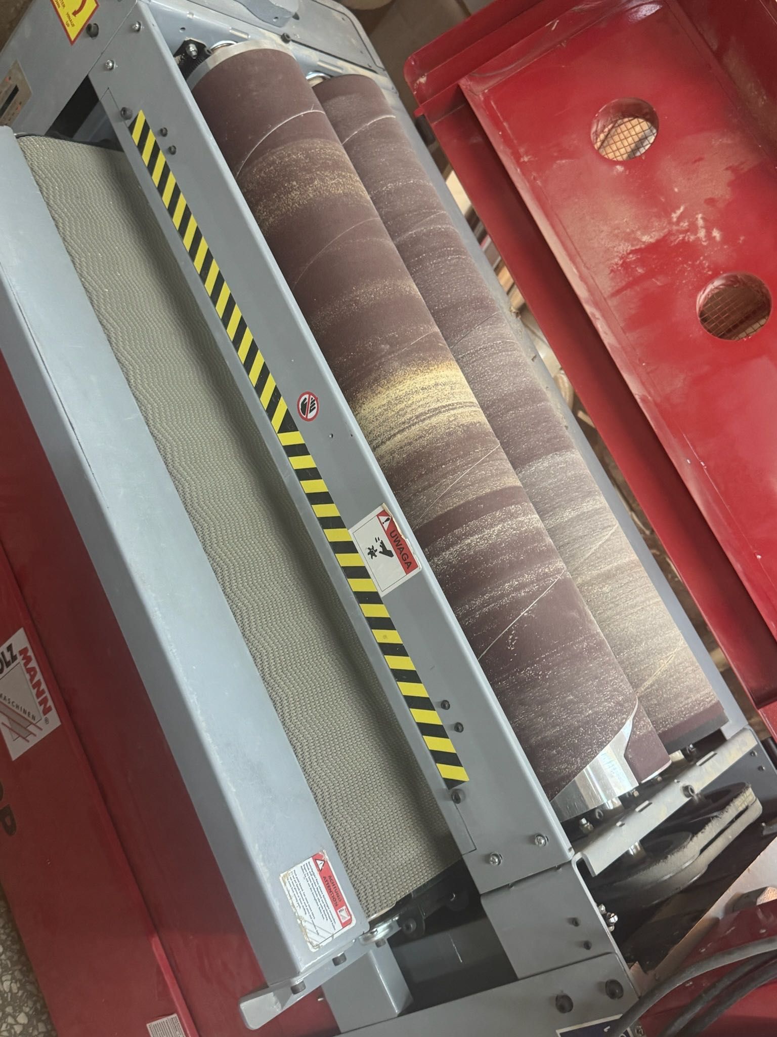 Szlifierka szerokotaśmowa Holzmann ZS 970P – bardzo dobry stan FV VAT