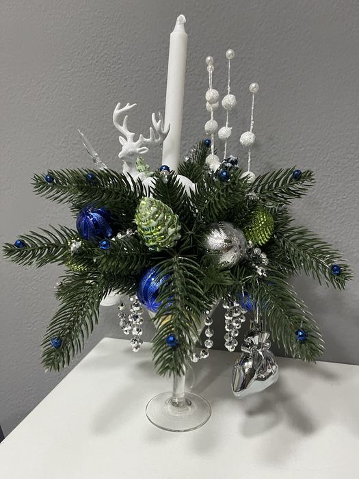 Новорічний підсвічник