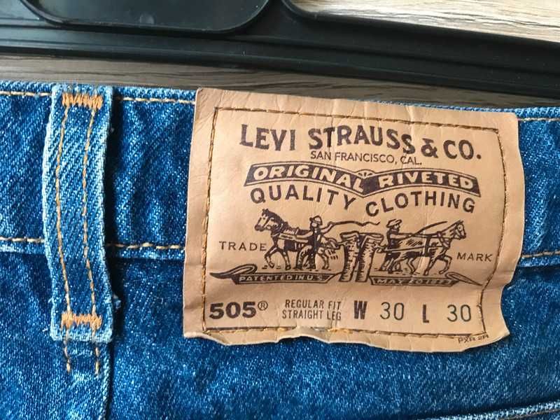 Spódnica jeansowa mini Levis 505