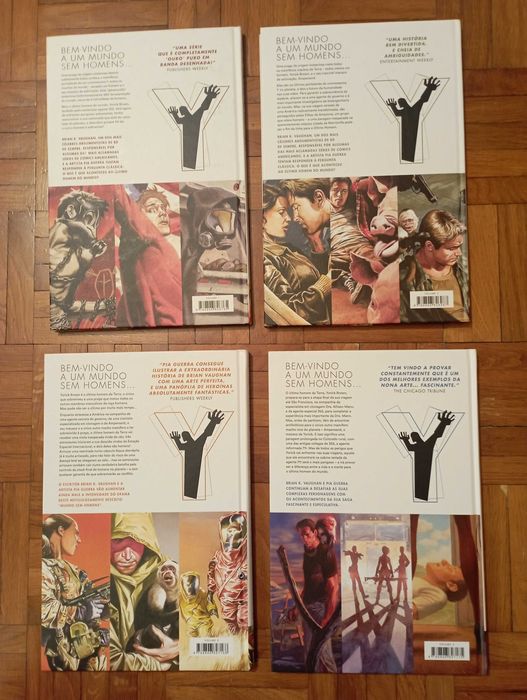 Y, O último Homem - Colecção portuguesa completa em 10 volumes