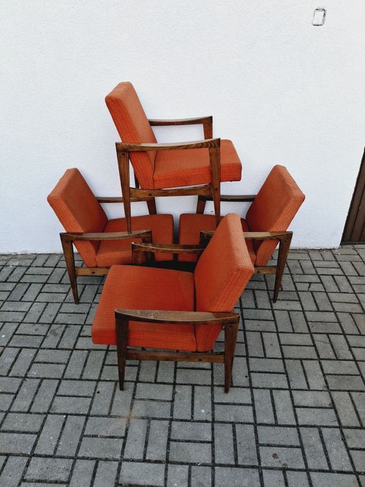 Fotel Rzut Toruń Cz.Knothe Design PRL