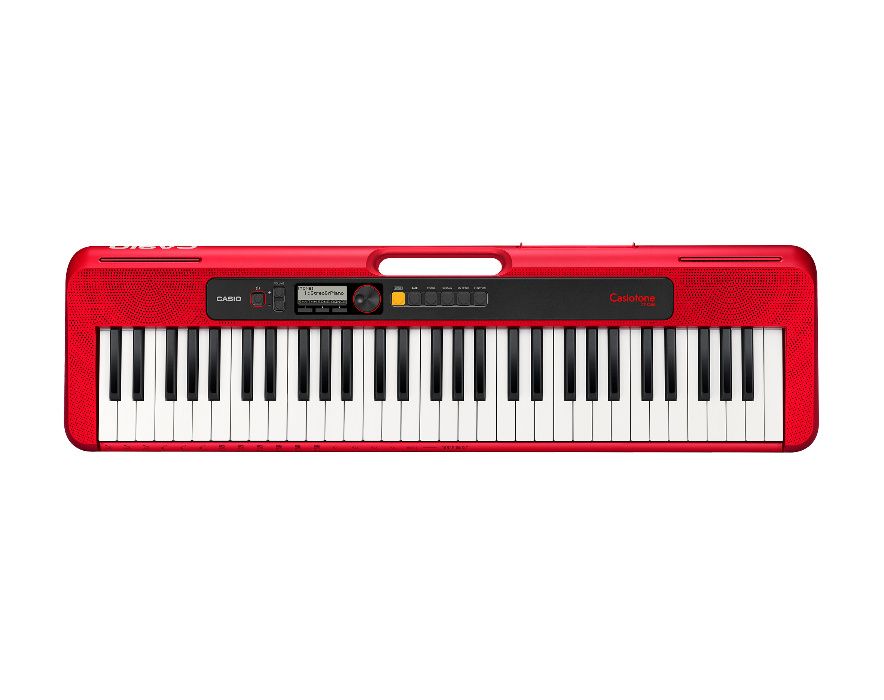 CASIO CT-S200 rd (czerwony) KEYBOARD + naklejki na klawisze / SKLEP