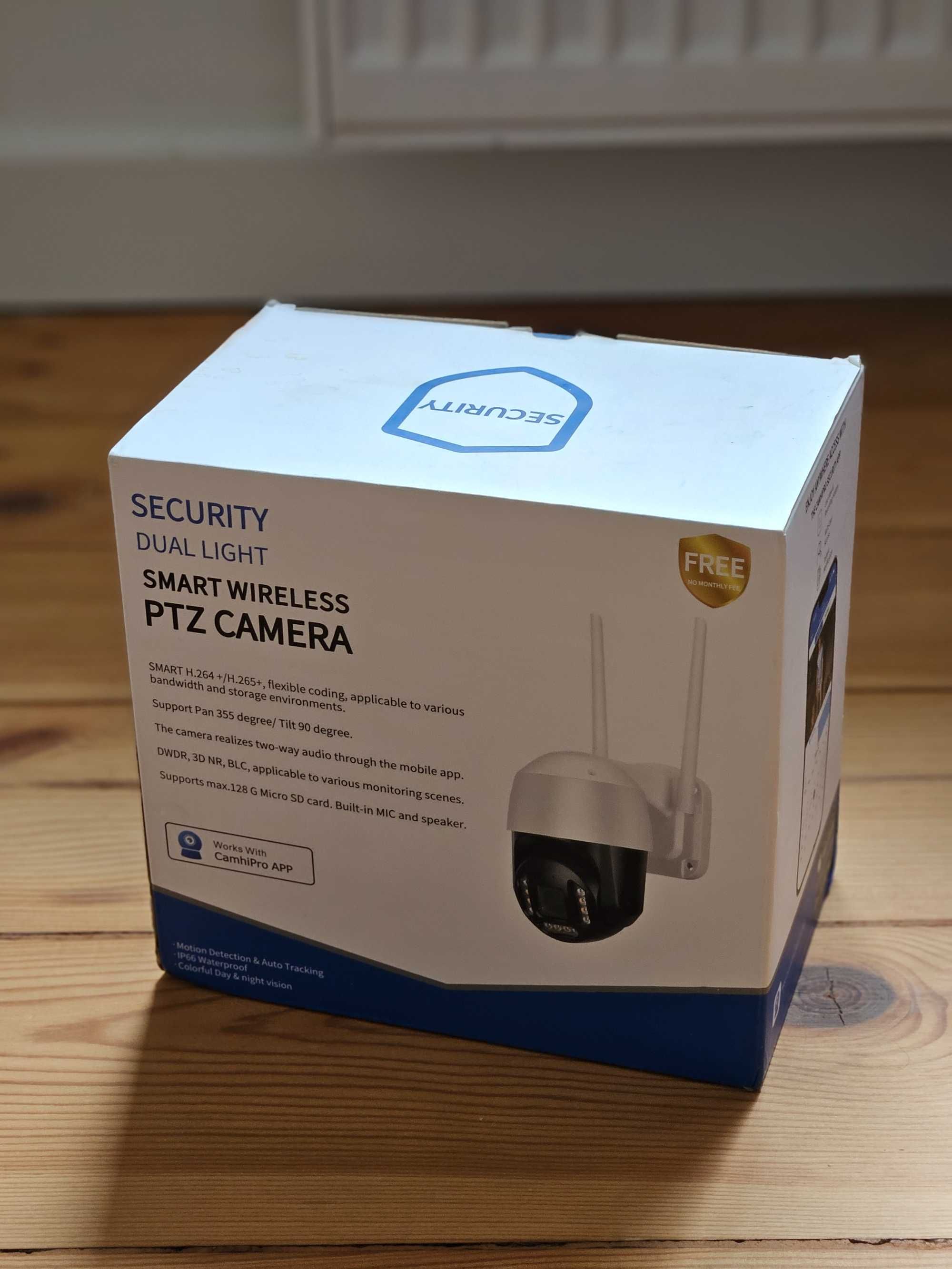 Kamera obrotowa wew/ zewnętrzna IP WIFI 3X ZOOM
