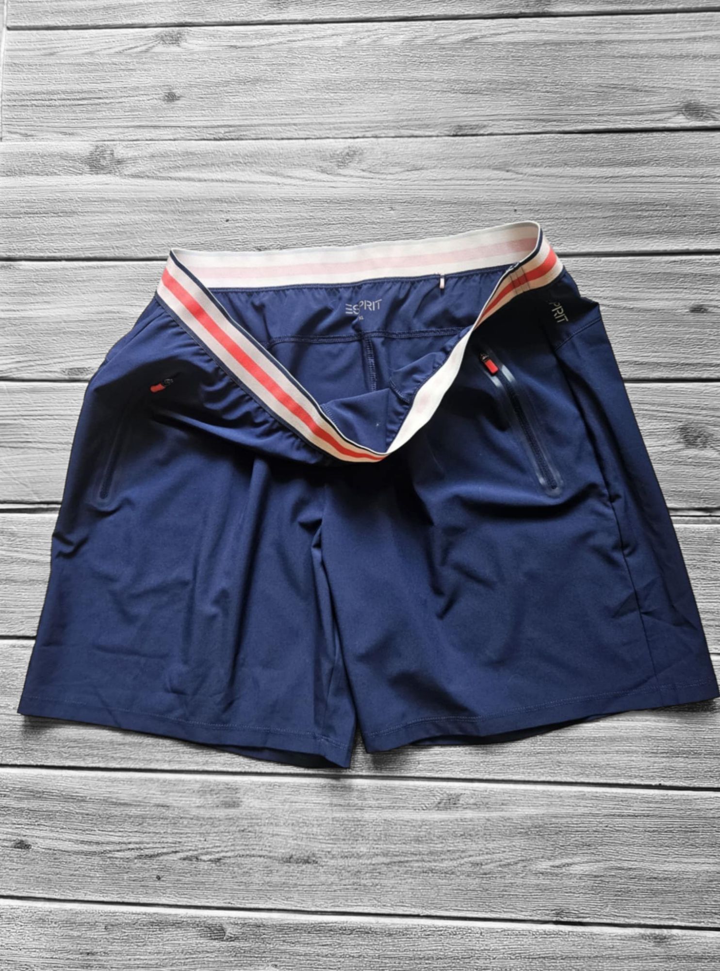 Szorty kąpielowe męskie Esprit luźne sportowe spodenki kąpielówki XL
