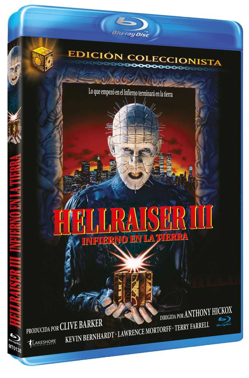 Hellraiser III/Fogo Maldito III: Inferno na Terra(Blu-Ray)-Importado