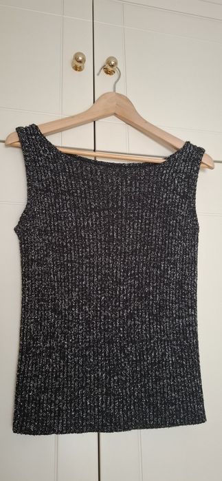 Blusa malha brilhante Tam 38
