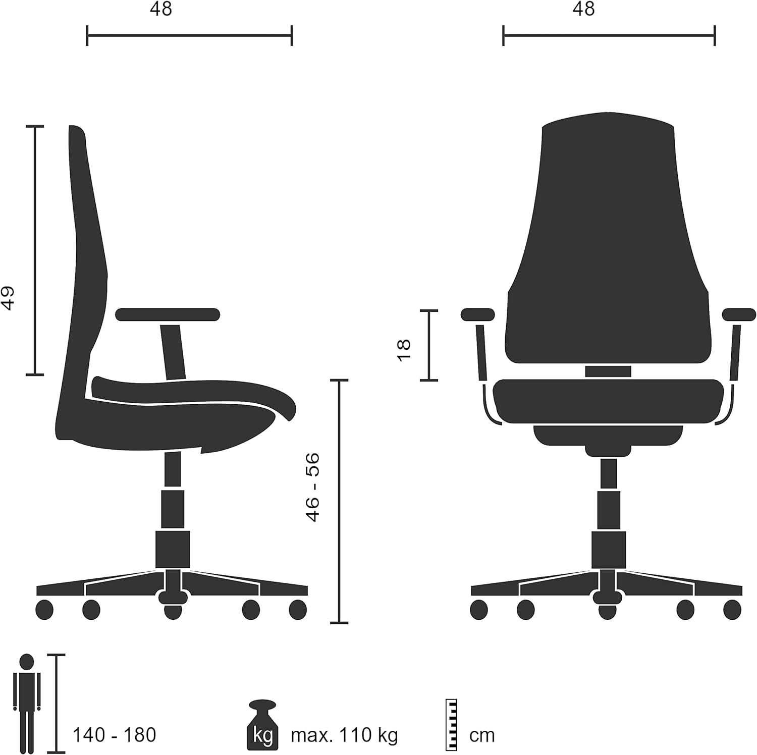 Fotel Biurowy HJH OFFICE 719530