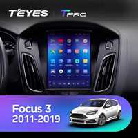 Штатная магнитола TEYES TPRO Ford Focus 3 Mk Tesla стиль фокус 3