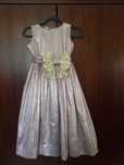 vestido Valentina de festa, comunhão ou cerimónia (de seda)
