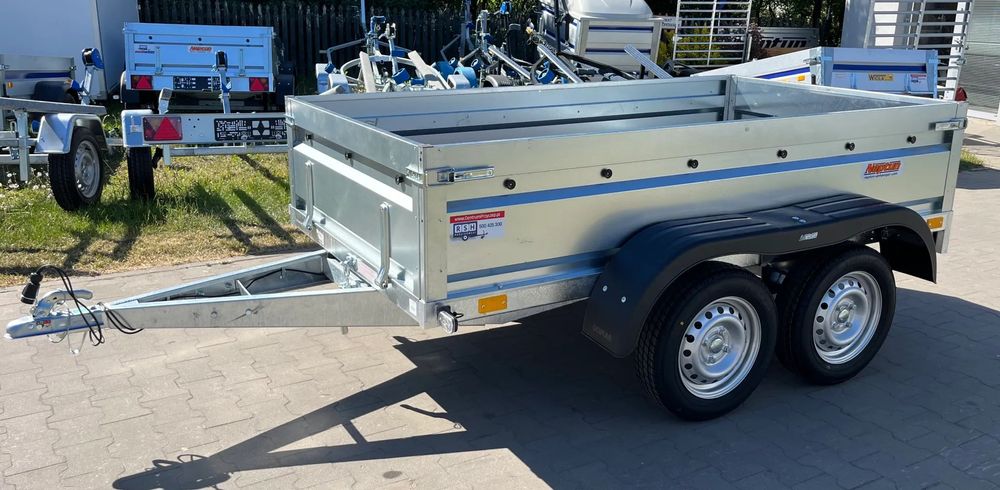 Neptun GN082  Przyczepa Samochodowa Neptun Pro N7-236 2 pro 236x129 cm, DMC: 750 kg