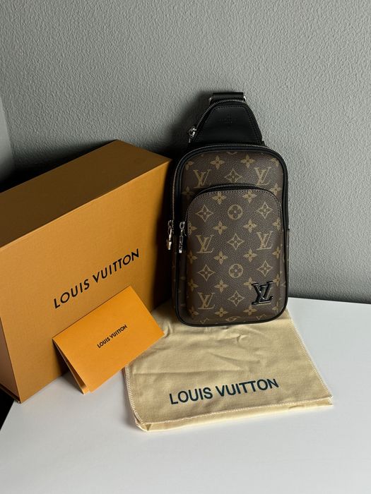 Чоловіча сумка Louis Vuitton мужская сумка слинг барсетка авеню