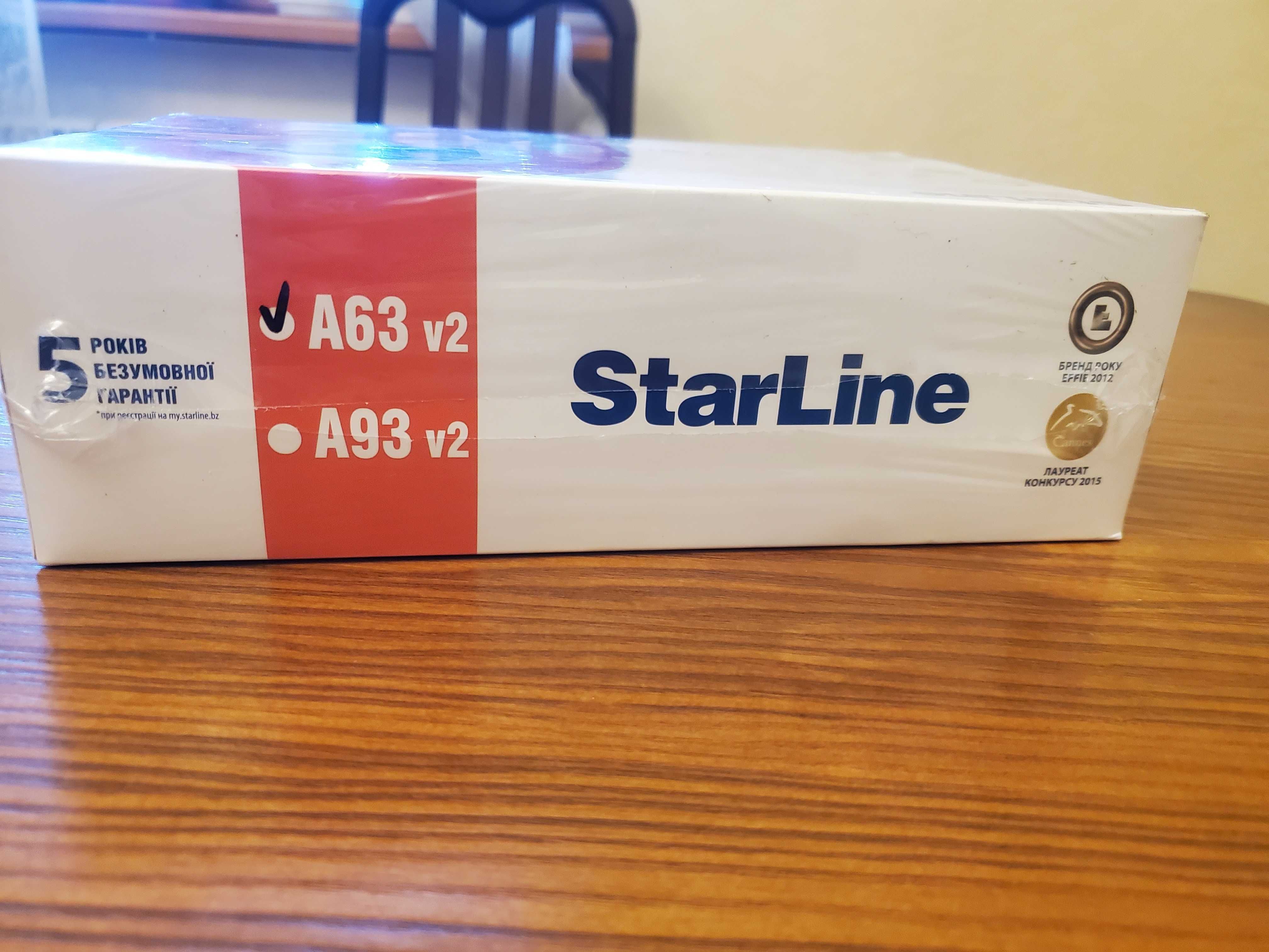 Автосигнализация Starline a63