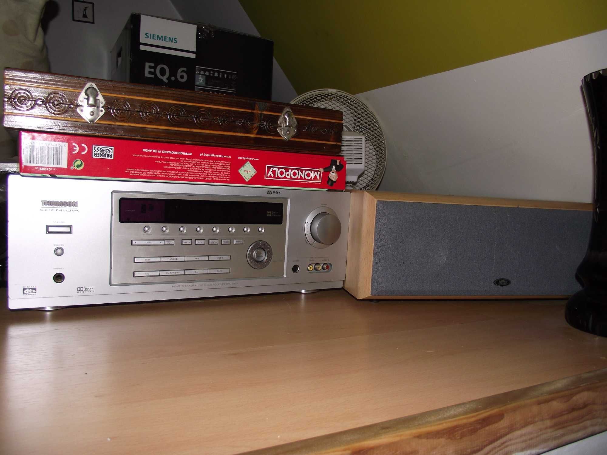 kino domowe Thomson DTS (Francja) + 6 kolumn ELTAX (Dania) 180W