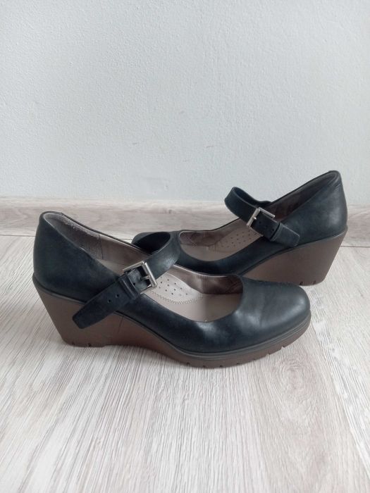 Półbuty na koturnie Ecco r.39