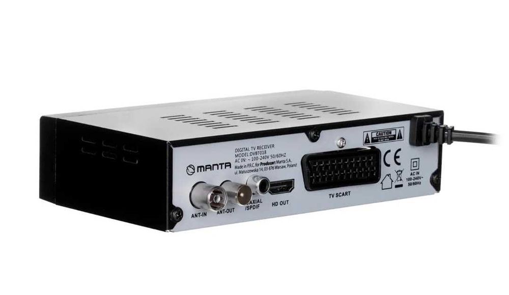 Dekoder dvb t 2/hevc manta