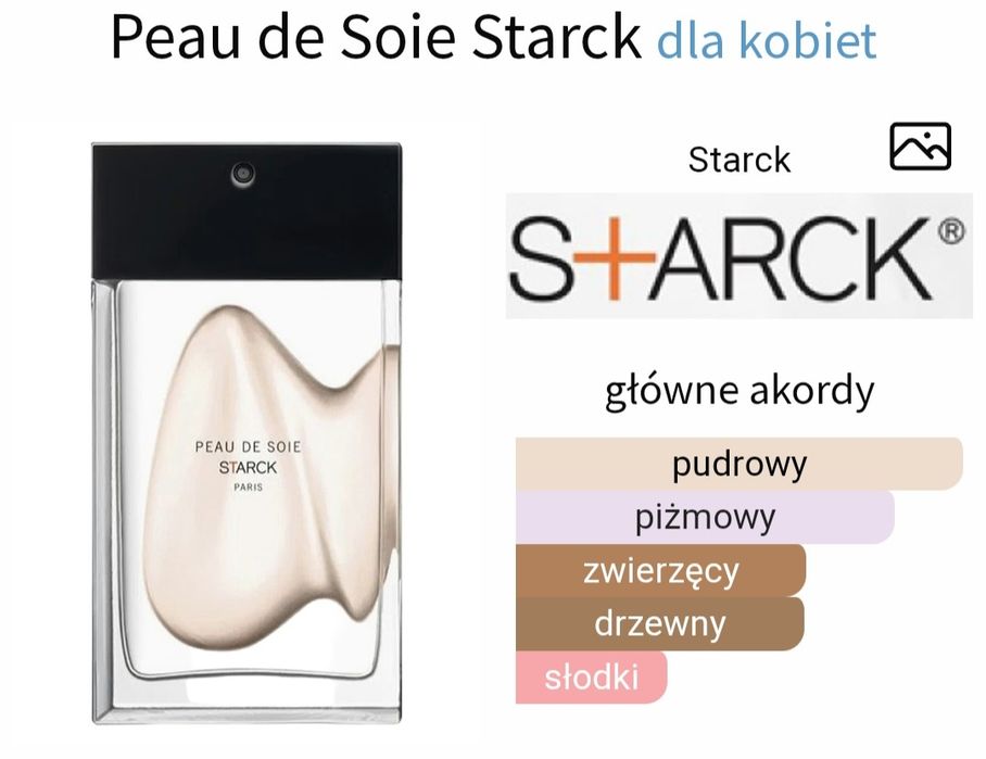 Starck Peau de Soie oryginał unikat perfumy 100ml
