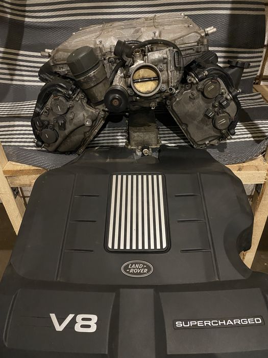 Шатуни  Поршні  Бугеля Вкладиши Range Rover 5.0 Supercharged