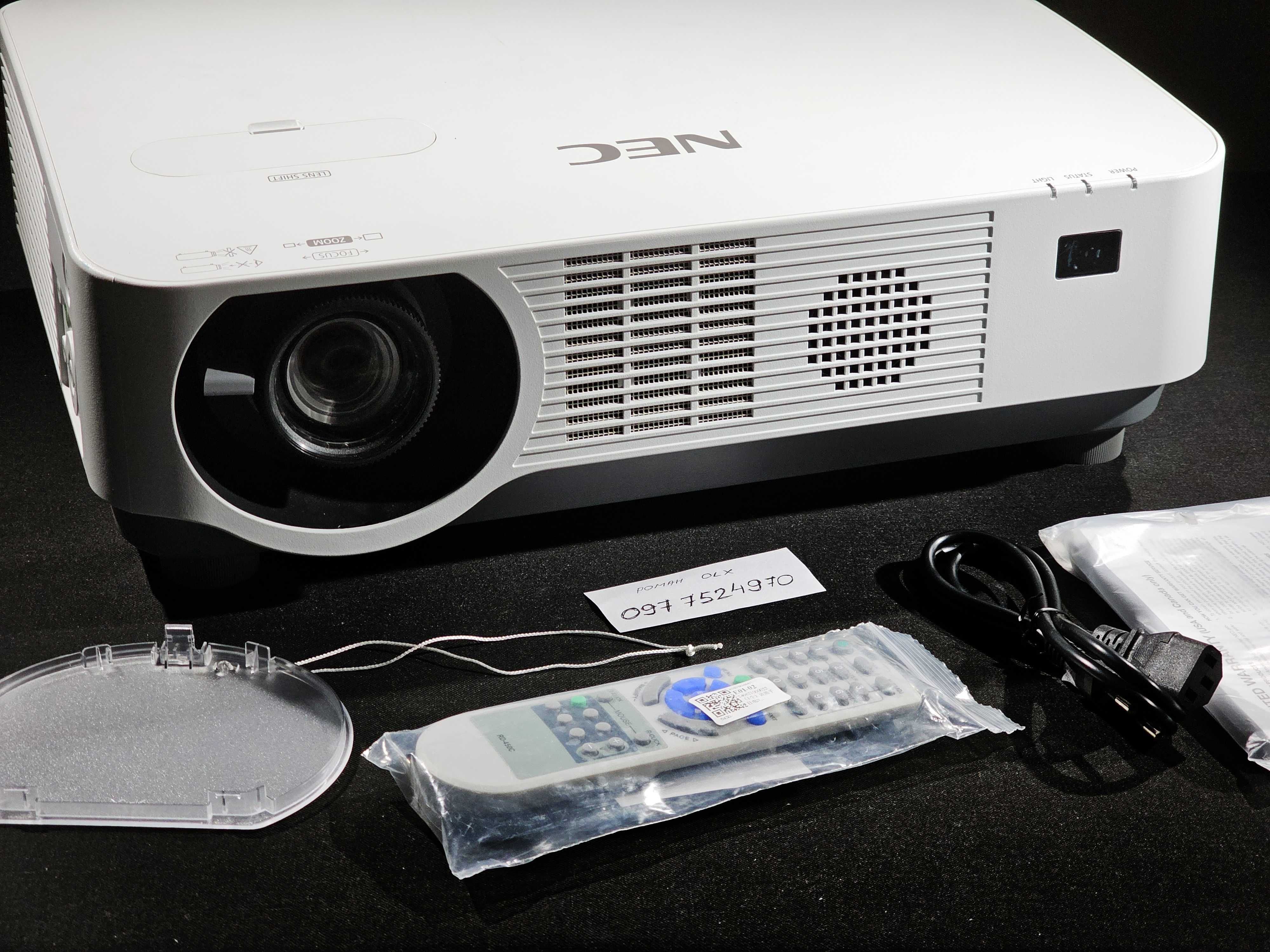 Професійний лазер+LED кіно проектор NEC P502HL, 1080p, 5000 люм ANSI