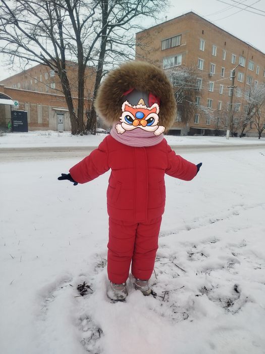 Дитячий зимовий костюм